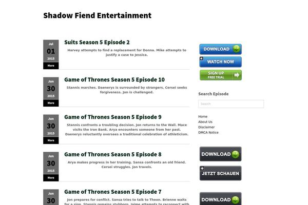 Cronusmag theme websites examples