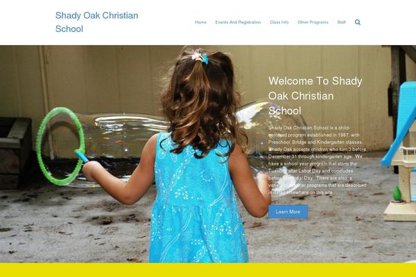 Site using WordPress Event Calendar plugin