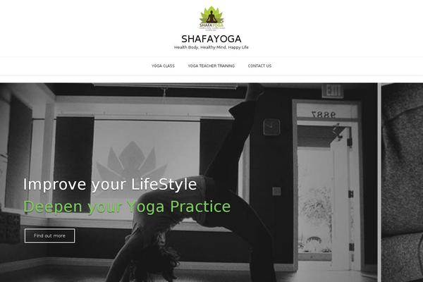 Go theme site design template sample