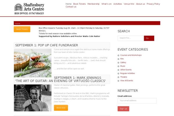 Site using Eventon-full-cal plugin