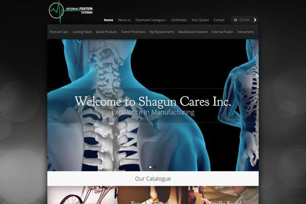 shaguncares.com site used Styleshop