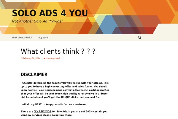 Site using HMS Testimonials plugin