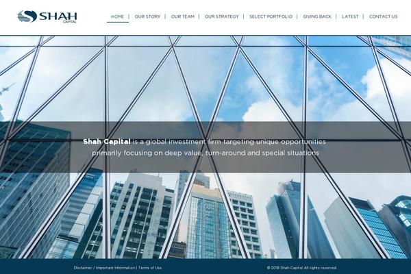 shahcapital.com site used Generatedesign