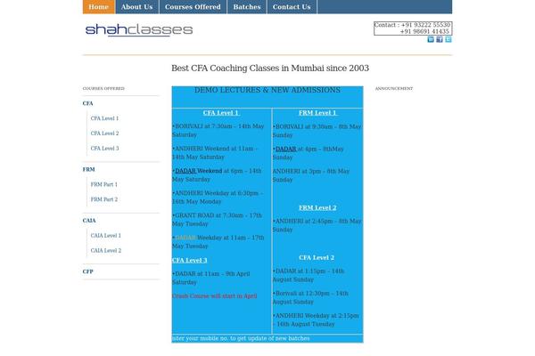 Academica theme site design template sample