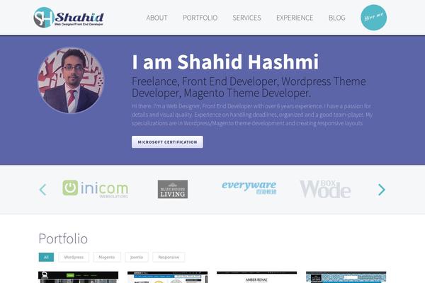 BlankSlate theme site design template sample