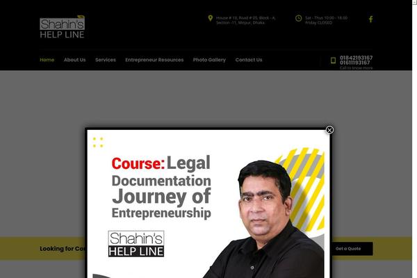Consulting-child theme site design template sample