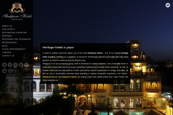 shahpurahouse.com site used Shahpura