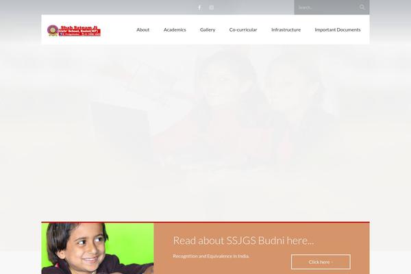 shahsatnamjigirlsschoolbudni.com site used Smarty