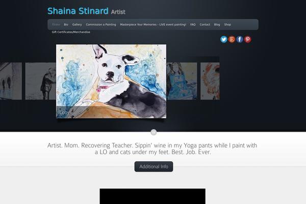 Envisioned theme site design template sample