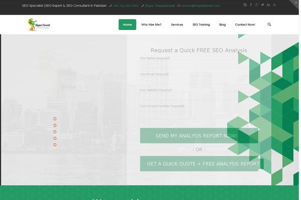 shajeefareedi.com site used BeTheme