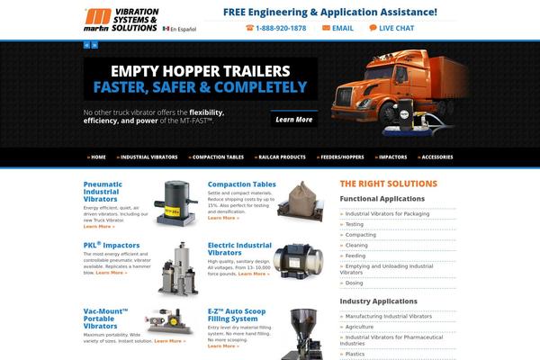 Martin theme site design template sample