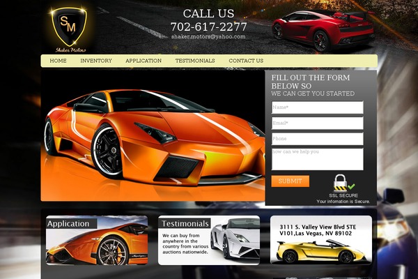 Site using Automotive plugin