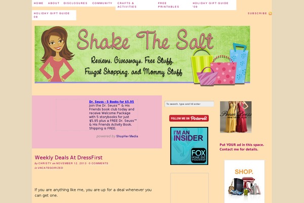 shakethesalt.com site used Thesis 1.7