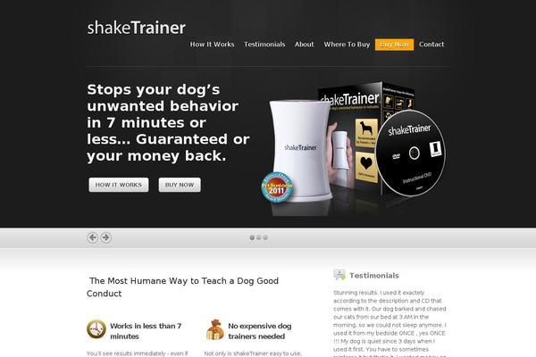 Inspire theme site design template sample