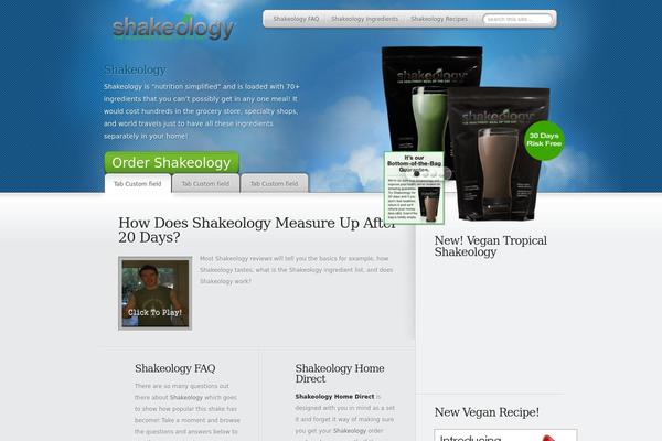 MyProduct theme site design template sample