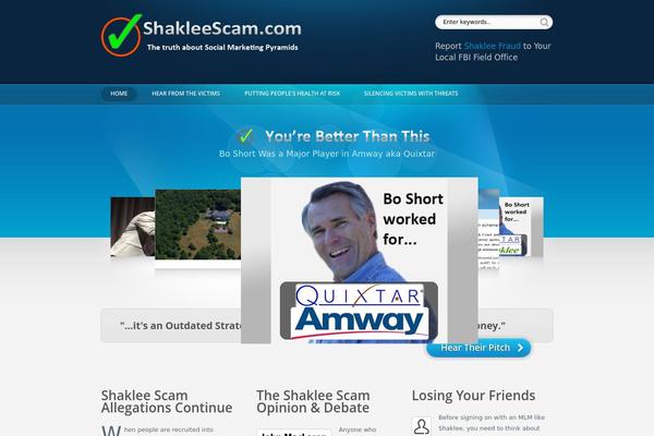 Site using J Shortcodes plugin