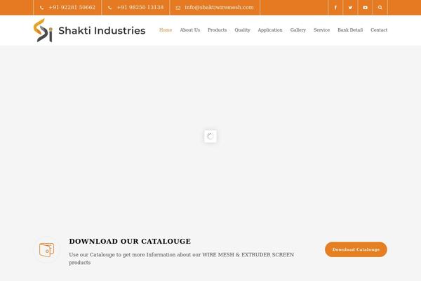 shaktiwiremesh.com site used Renovate