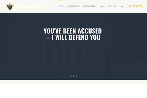 WizeLaw theme site design template sample