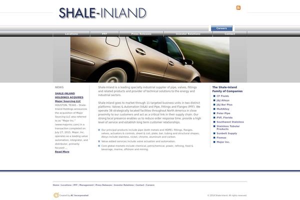 shale-inland.com site used Shale