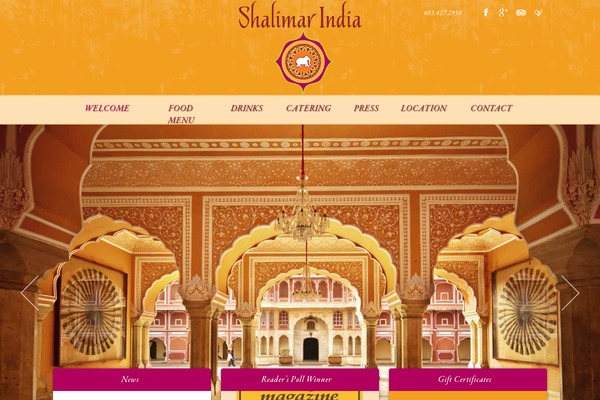 Linguini theme site design template sample