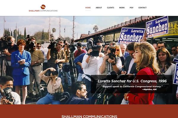 Axioma theme site design template sample
