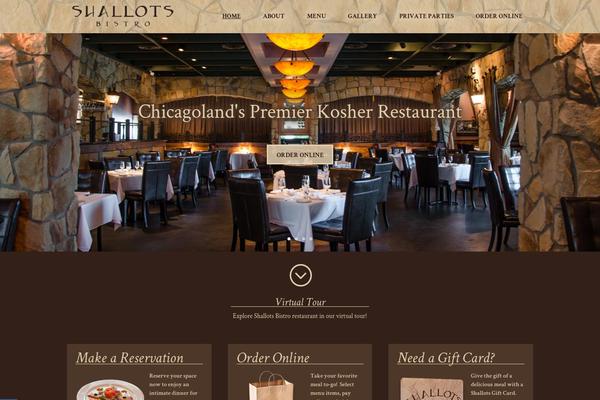 Site using Qode-restaurant plugin