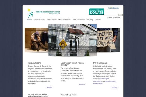 shalomcommunitycenter.org site used Chameleon