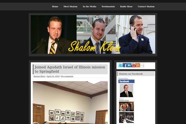 zeePersonal theme site design template sample