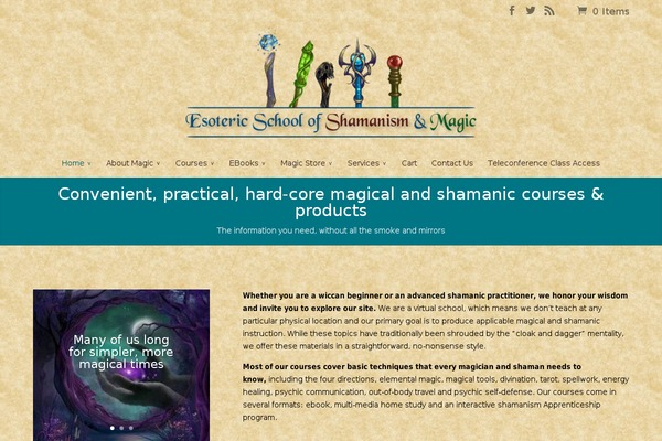 shamanschool.com site used Shaman-school