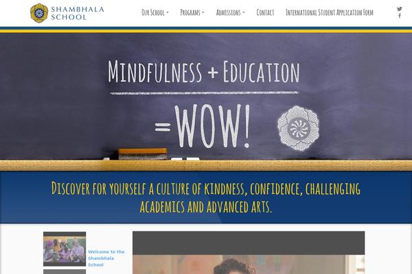 Site using BNS Add Widget plugin