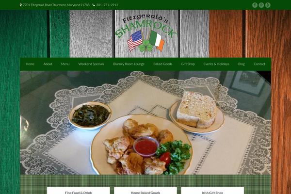 Garnish theme site design template sample