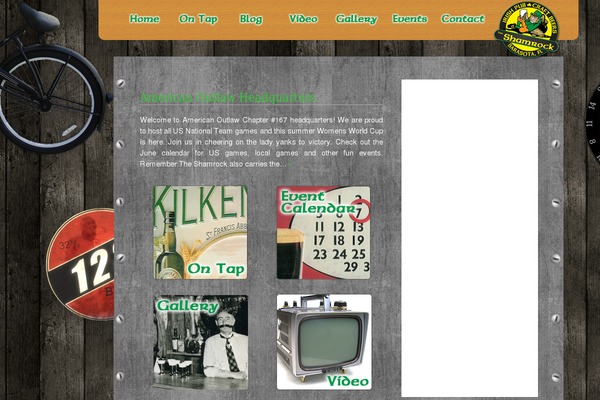 Desk theme site design template sample