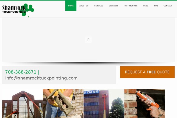 BUILDER theme site design template sample