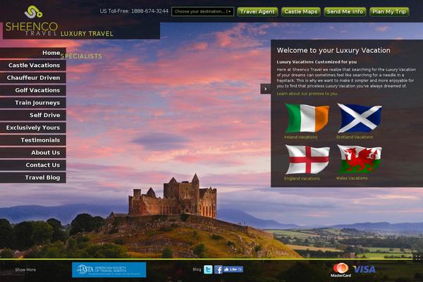 shamrockvacations.com site used Sheencotravel
