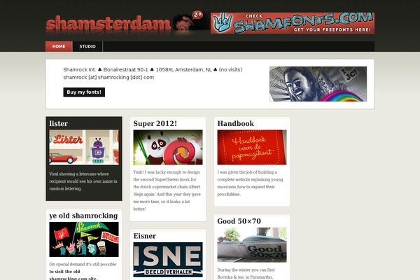 shamsterdam.com site used Mortar