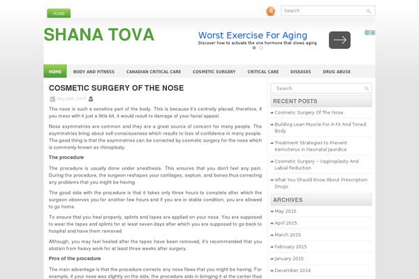 Ihealth theme site design template sample