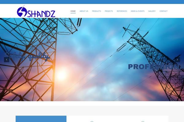 shandz.com site used Hood-theme