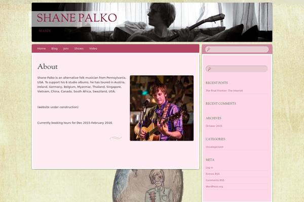 Bouquet theme site design template sample