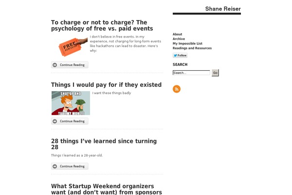Charlene theme site design template sample