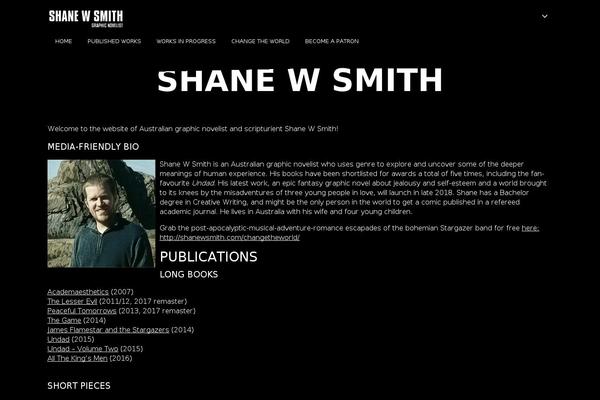 shanewsmith.com site used Parasponsive
