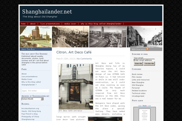 Ah theme site design template sample