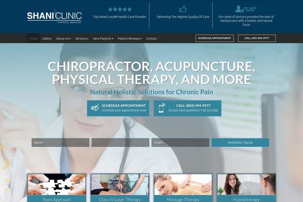 shaniclinic.com site used Uxi