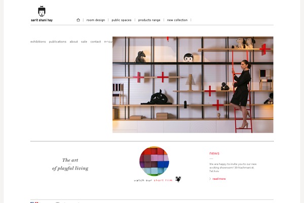 Roots theme site design template sample