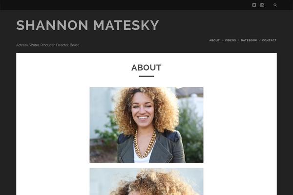 Tracks theme site design template sample