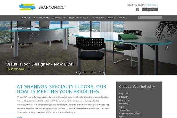shannonspecialtyfloors.com site used Sage