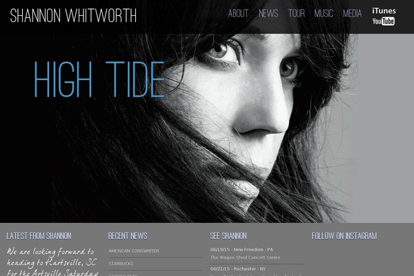 shannonwhitworth.net site used Shannon