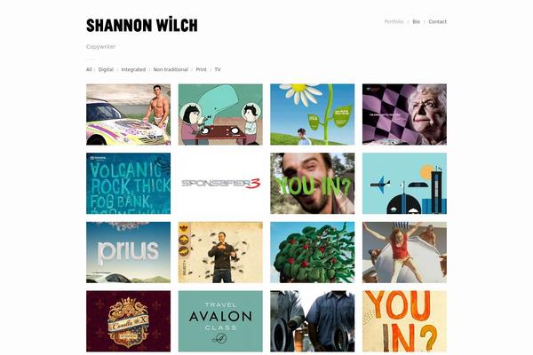 Garnish theme site design template sample