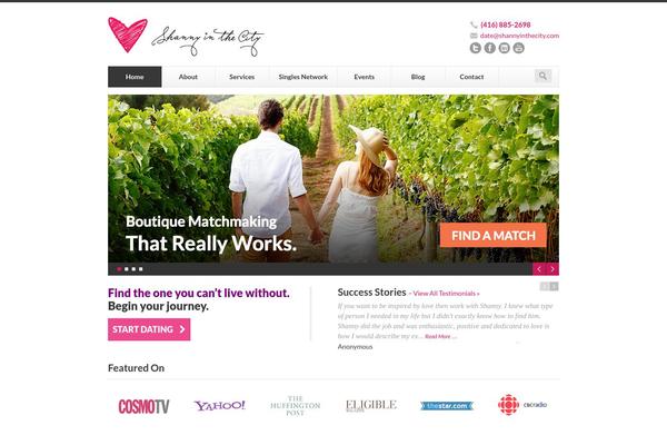 Finesse theme site design template sample