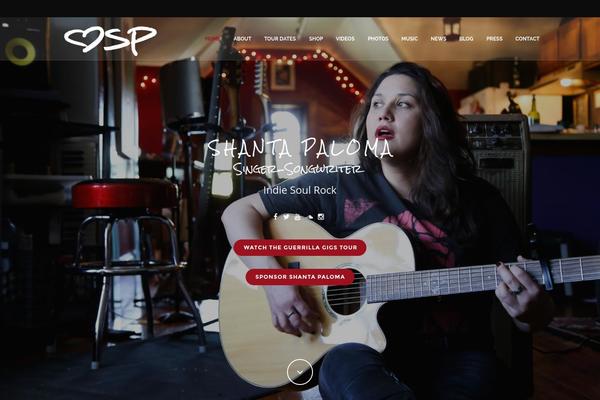Decibel theme site design template sample
