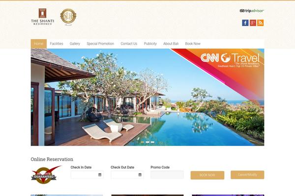 Accelerate theme site design template sample